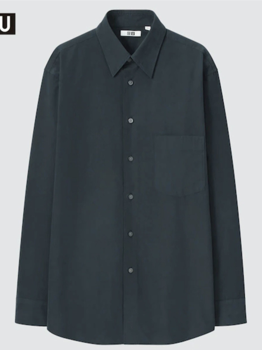 Uniqlo U Men’s BROADCLOTH LONG SLEEVE SHIRT